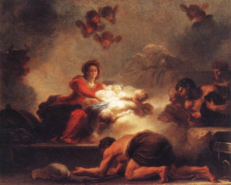 Jean-Honore Fragonard Adoration of the Shepherds china oil painting image